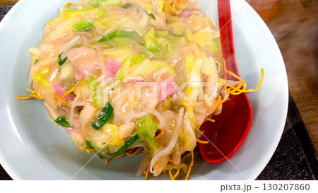 熱々の餡がかかったパリパリ麺 熱々の餡がかかったパリパリ麺 130207860