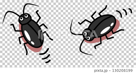 Illustration of a disgusting and scary cockroach that occurs in a dirty house Illustration of a disgusting and scary cockroach that occurs in a dirty house 130208199