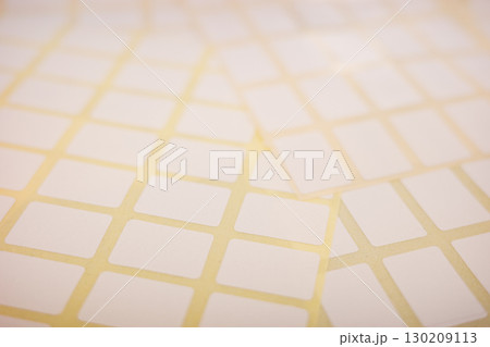 Minimal Close-Up of Blank White Adhesive Labels 130209113