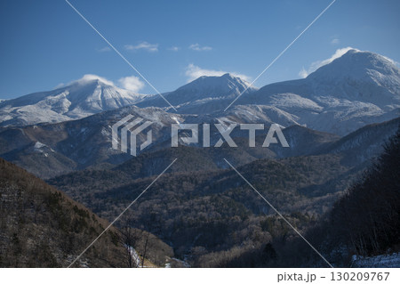 知床連山が見える風景 130209767