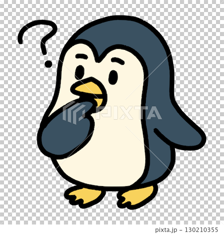 A penguin ponders a question A penguin ponders a question 130210355