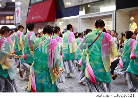 帯屋町で踊るよさこい祭り 130210521