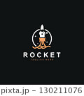 Rocket Logo Design template technology Design Concept 130211076
