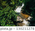 Natural waterfalls, aerial view, watersheds and environmental conservation 130211278