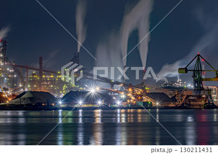 製鉄所夜景 130211431