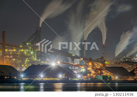 製鉄所夜景 130211436