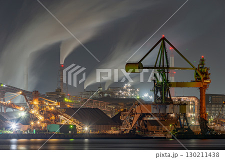 製鉄所夜景 130211438