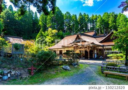 世界遺産 紀伊山地の霊場と参詣道】真夏の金剛三昧院　本坊・客殿・庫裡2　和歌山県伊都郡高野町 130212820