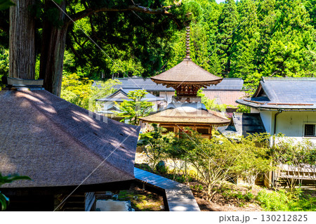 世界遺産 紀伊山地の霊場と参詣道】真夏の金剛三昧院 国宝・多宝塔のある風景1 和歌山県伊都郡高野町 世界遺産 紀伊山地の霊場と参詣道】真夏の金剛三昧院 国宝・多宝塔のある風景1 和歌山県伊都郡高野町 130212825
