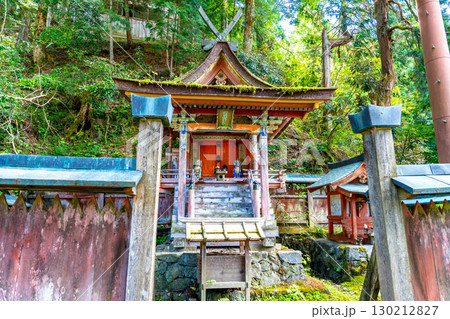 世界遺産 紀伊山地の霊場と参詣道】真夏の金剛三昧院　四所明神社2　和歌山県伊都郡高野町 130212827