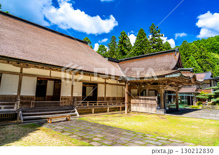 世界遺産 紀伊山地の霊場と参詣道】真夏の金剛三昧院　本坊・客殿・庫裡1　和歌山県伊都郡高野町 130212830