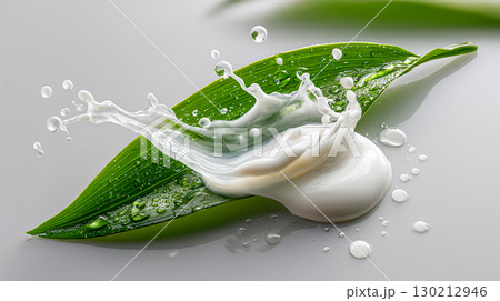 splash of green leaf 130212946