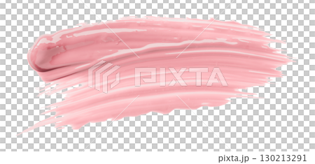 Pink watercolor brush isolated on transparent background Pink watercolor brush isolated on transparent background 130213291