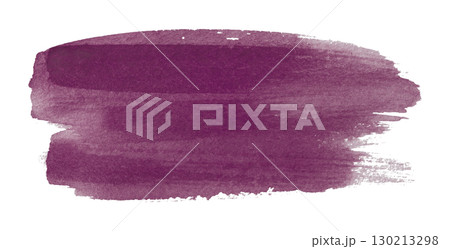 purple watercolor background. Artistic hand paint. Isolated on transparent background. 130213298