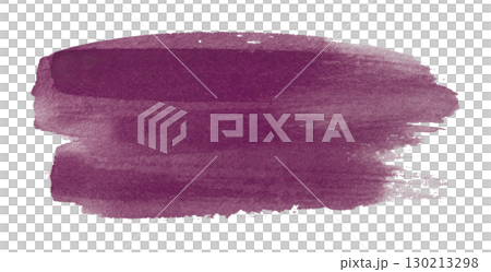 purple watercolor background. Artistic hand paint. Isolated on transparent background. 130213298