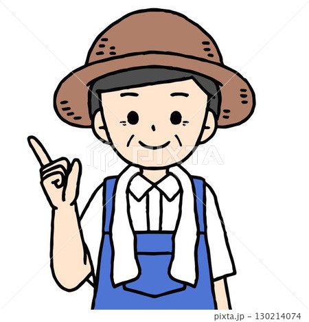 農家の男性が案内をしている 130214074