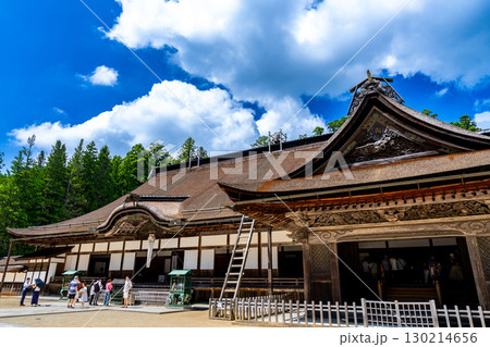 【世界遺産 紀伊山地の霊場と参詣道】高野山　真夏の金剛峯寺　大主殿　和歌山県伊都郡高野町 130214656