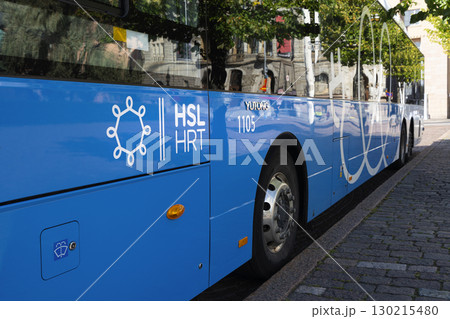 The logo of HSL, the city's urban transport company in Helsinki, Finland The logo of HSL, the city's urban transport company in Helsinki, Finland 130215480