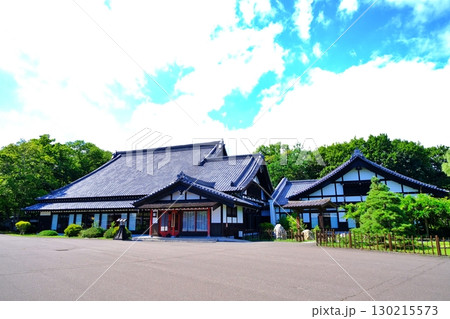 江戸時代の街並みを再現した風景 130215573