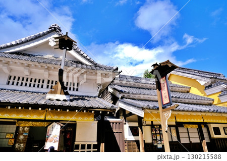 江戸時代の街並みを再現した風景 130215588