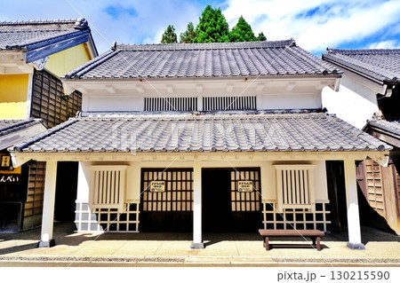 江戸時代の街並みを再現した風景 江戸時代の街並みを再現した風景 130215590