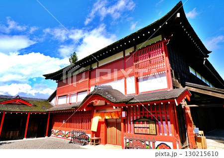 江戸時代の街並みを再現した風景 130215610