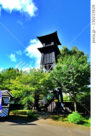 江戸時代の街並みを再現した風景 130215626