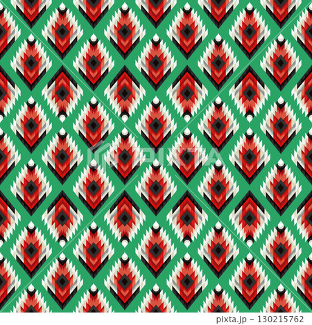 seamless pattern. abstract background with geometric shapes. stylish texture of rhombuses. vector illustration. graphic design element. seamless pattern. abstract background with geometric shapes. stylish texture of rhombuses. vector illustration. graphic design element. 130215762