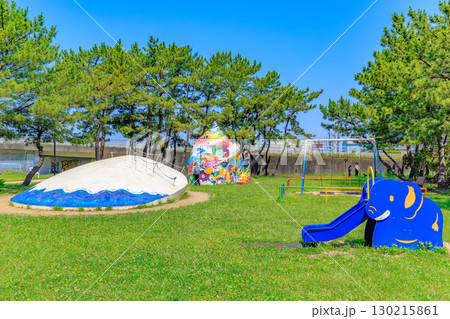 千葉県　木更津市　鳥居崎海浜公園　まごころ広場 130215861