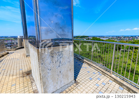 千葉県　木更津市　太田山公園　きみさらずタワーからの眺め 130215943