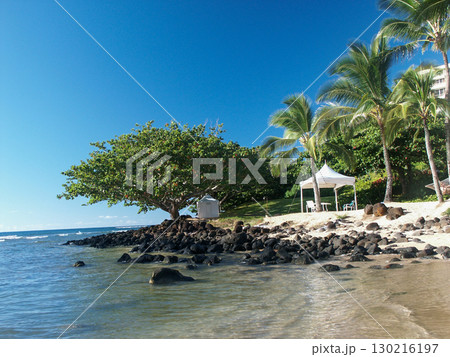 カウアイ島プウポアビーチ 130216197
