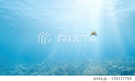 Underwater Robot in Ocean 130217708