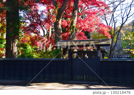 秋　角館武家屋敷通り 130218476