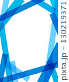 青い四角形の背景素材　縦型 130219371