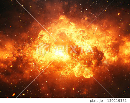 Swirling movement of smoke. Smoke from cigarettes is harmful to health. AI Generated. 130219581