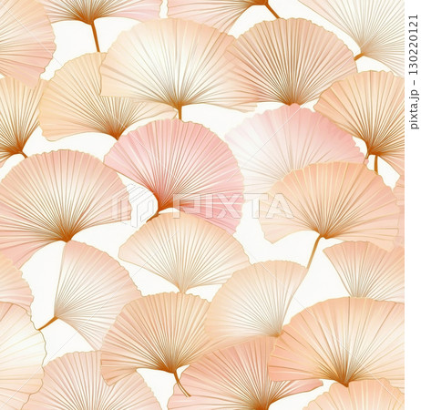 Brown and beige pattern featuring intricate design elements, suitable as background 130220121