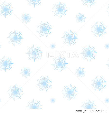 Simple vector seamless pattern with snowflakes. Illustration for winter design. 130224150