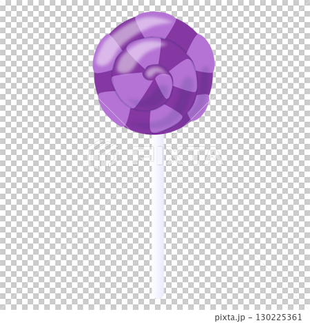 ロリポップキャンディ　薄紫と濃い紫 130225361