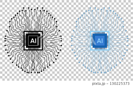 illustration of physics and Technology, Artificial intelligence is intelligence demonstrated by machines, artificial intelligence systems are powered by machine learning, AI s brain 130225373