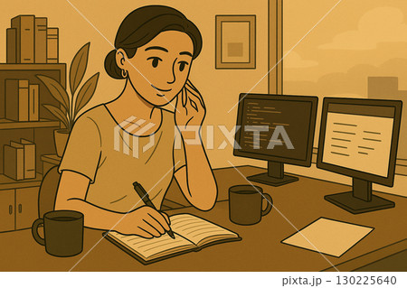 ライターさんの執筆作業 130225640
