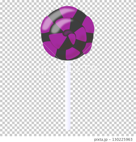 棒棒糖黑色和紫色 130225963