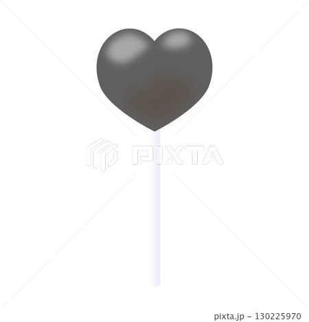 キャンディ　ハート　ダークグレー 130225970