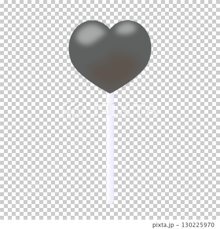 キャンディ　ハート　ダークグレー 130225970