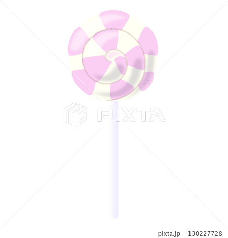 ロリポップキャンディ　マシュマロホワイト　薄ピンクとクリーム色 130227728