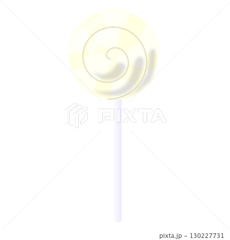 ロリポップキャンディ　マシュマロホワイト　クリーム色と白 130227731