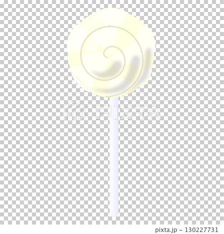 ロリポップキャンディ　マシュマロホワイト　クリーム色と白 130227731