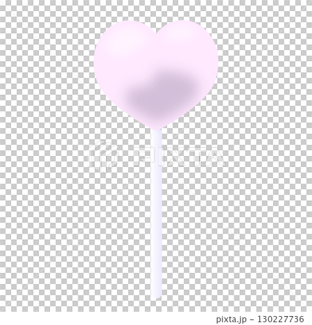 キャンディ　ハート　マシュマロホワイト　ライトピンク 130227736