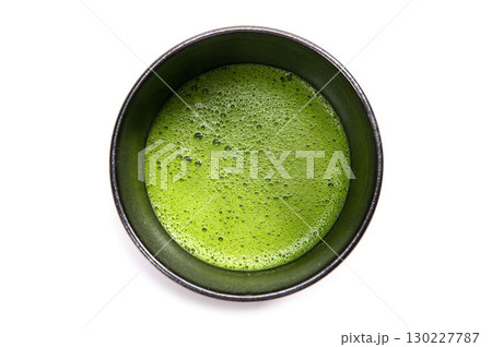 日本の伝統文化、茶道イメージの抹茶 130227787