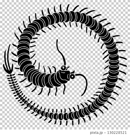 This is the family crest. It is a right-facing centipede circle. 130228521