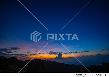 amazing clouds in sweet sky at sunrise 130229191